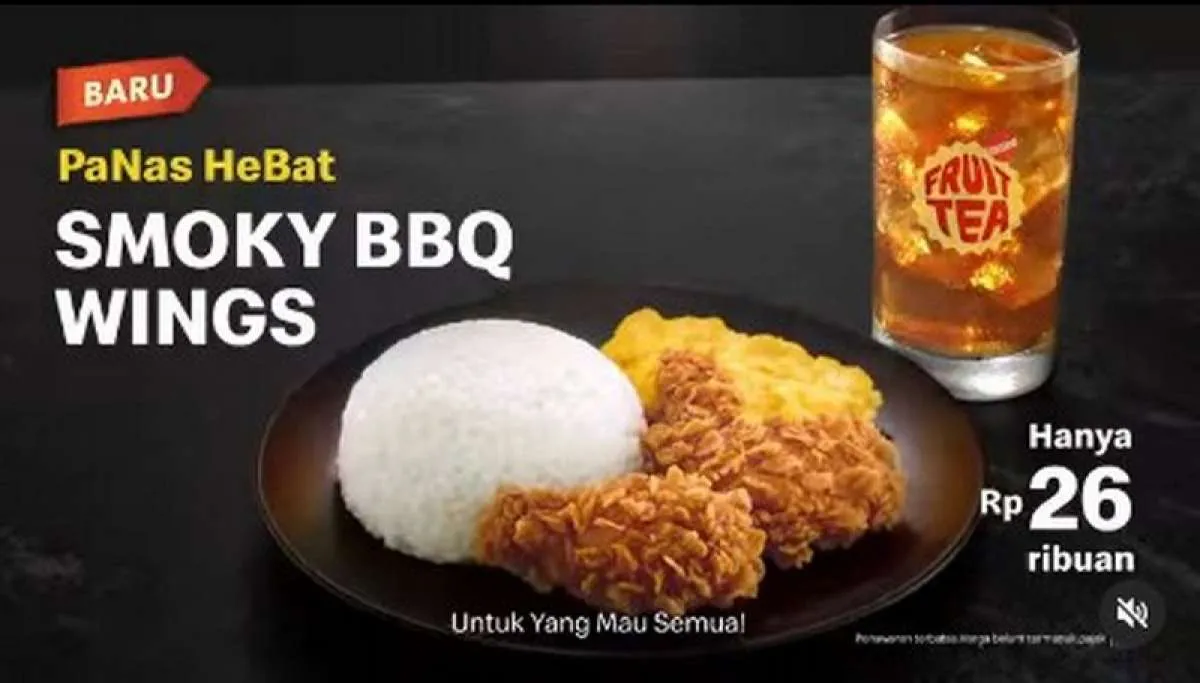 Promo McD Panas Hebat di Bulan Juni 2022, Smoky BBQ Wings Hanya Rp 26.000-an