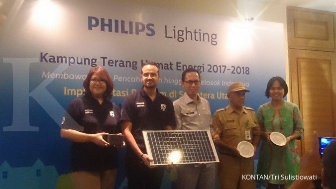 Philips pasang 447 titik lampu di Sumut