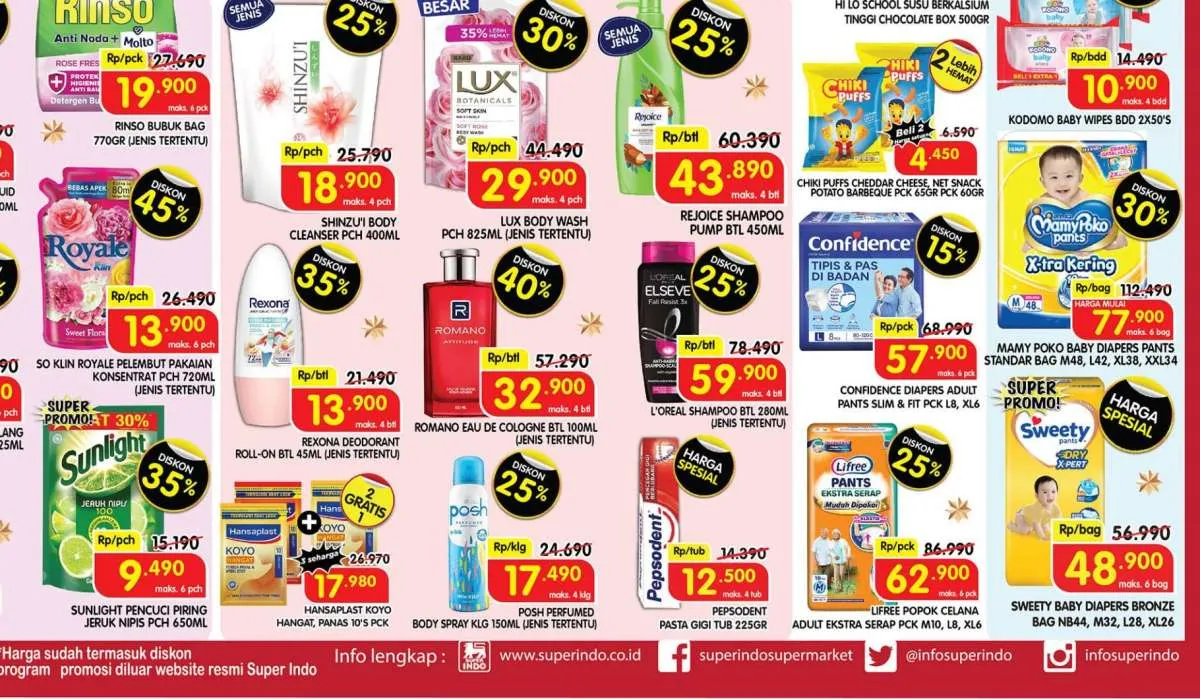 Promo Superindo Rabu 6 Maret 2024, Belanja Diskon Weekday yang Akan Berakhir Besok!
