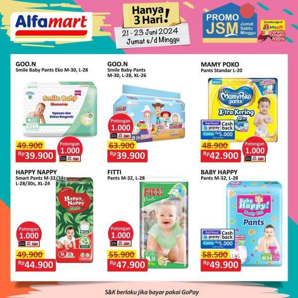 Promo JSM Alfamart 21-23 Juni 2024