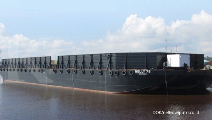 Kenaikan harga komoditas untungkan bisnis sewa kapal Pelayaran Nelly Dwi Putri (NELY)