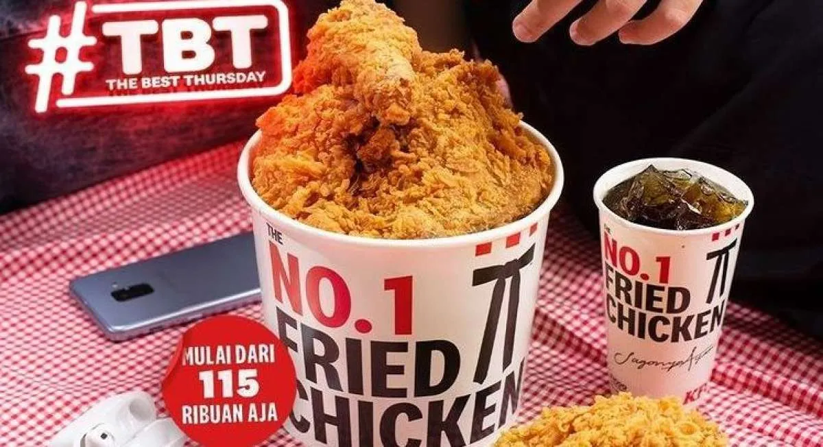 Promo KFC terbaru di 2 Desember 2021, kini ada dua pilihan menu The Best Thursday