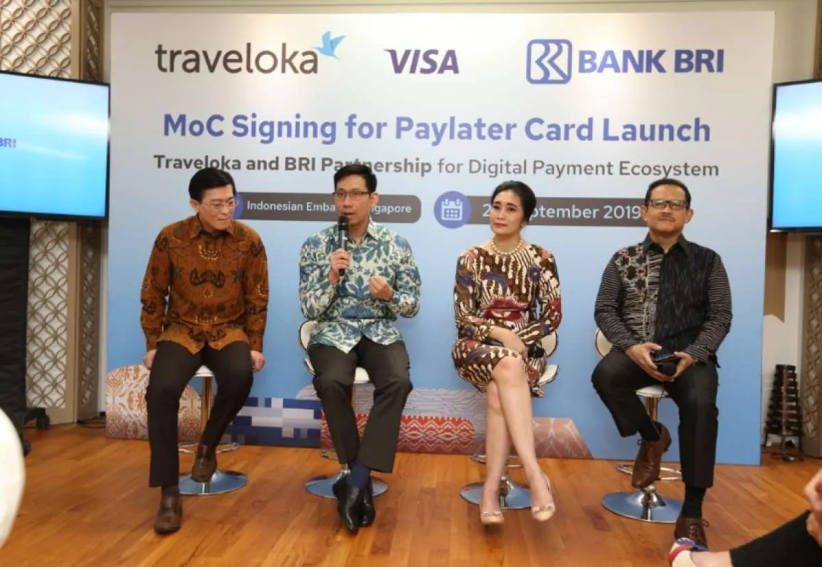Gandeng Bank BRI, Traveloka luncurkan PayLater Card