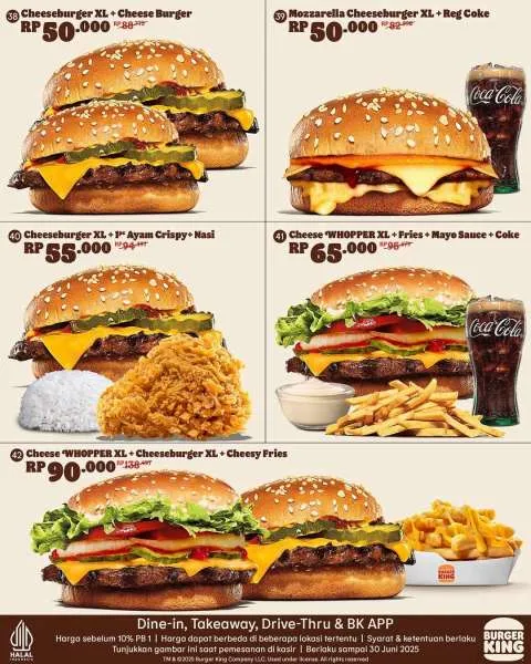 Promo Burger King Kupon Mei 5