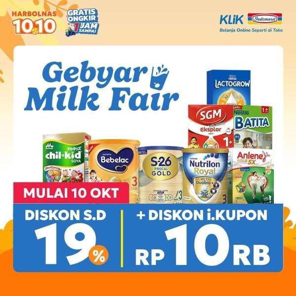 Promo 10.10 di Indomaret 10 Oktober 2024