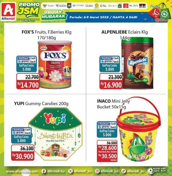 Promo JSM Alfamidi Hanya 4 Hari Periode 6-9 Maret 2025