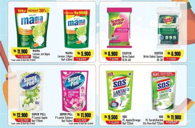 Promo Alfamart Home Care Fair 16-30 September 2025, Mama Lemon-Molto Diskon 35%