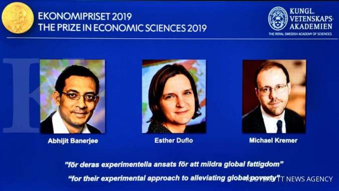 Perangi kemiskinan, tiga ekonom ini menangkan nobel ekonomi 2019