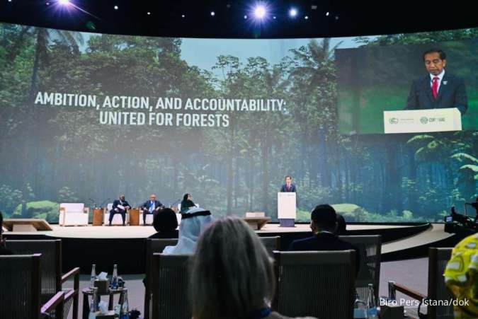 Jokowi Sampaikan Langkah Indonesia Capai Net Carbon Sink Sektor Hutan dan Lahan