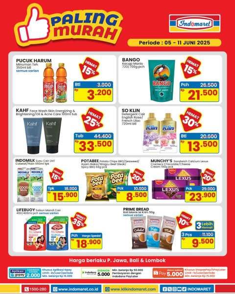 Promo Indomaret 5-11 Juni 2025 Paling Murah