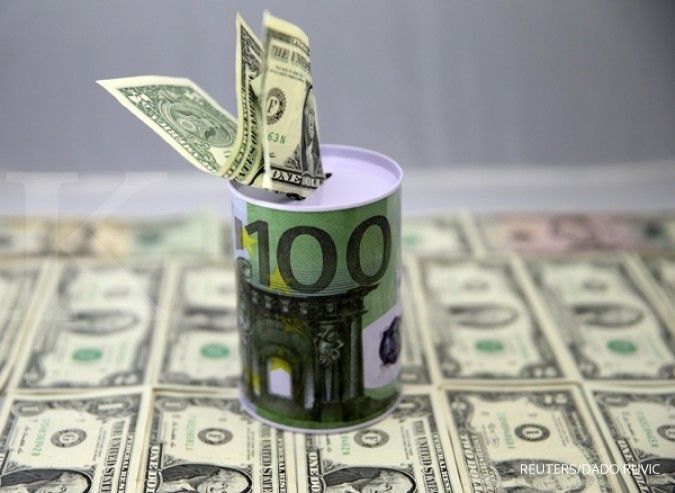 Beleid moneter bikin mata uang euro merosot