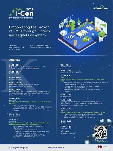 Pertama Kalinya, Investree Gelar Investree Conference (I-Con) 2019