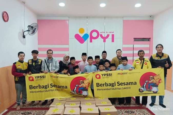 Maxim Indonesia Beri Bantuan untuk Panti Asuhan & Pengganti THR untuk Mitra Pengemudi