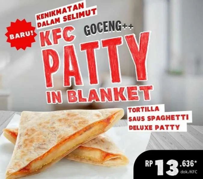 Promo KFC Baru: Patty in Blanket