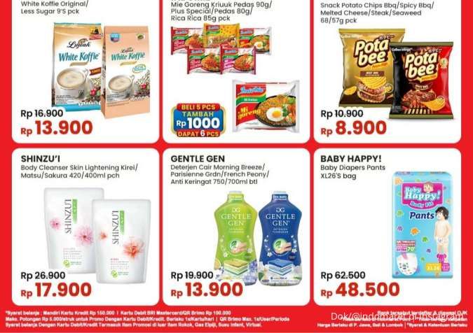 Promo Indomaret Weekend Oktober 2024, Shinzui dan Gentle Gen Lebih Murah