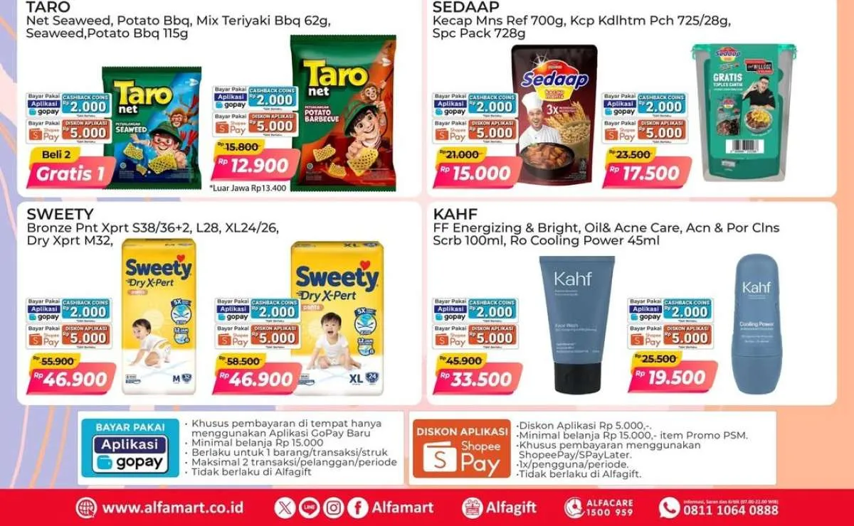 Promo PSM Alfamart Sampai Minggu 7 September 2025, Kahf Lebih Hemat