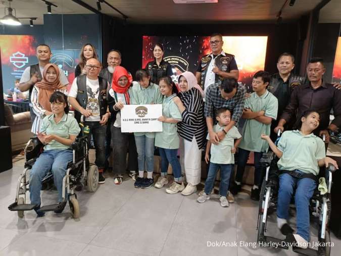 Anak Elang Harley-Davidson Jakarta Gelar Night Market & Charity di Permata Hijau