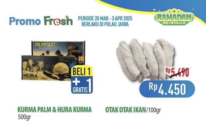 Katalog Promo Hypermart Weekday s/d 3 April 2025, Beli 1 Gratis 1 Jamur Enoki-Shimeji