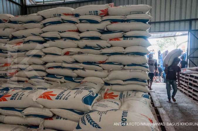 Serapan beras Bulog mencapai 700.000 ton di semester I