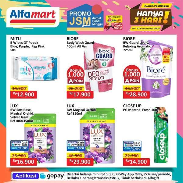 Promo JSM Alfamart 20-22 September 2024