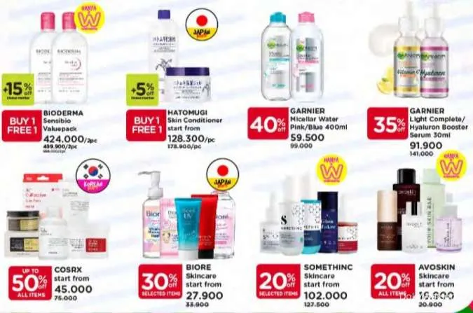 Promo Watsons Year End Sale Periode 23 Desember 2021-2 Januari 2022
