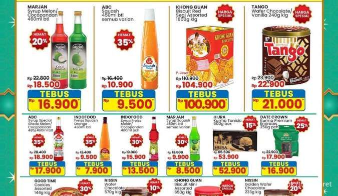 Promo Indomaret Festival Ramadan 6-12 Maret 2025, Aneka Sirup ABC Diskon 35%