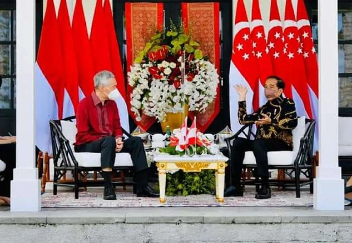 Bertemu PM Singapura, Jokowi Dorong Kerja Sama dari Bidang Ekonomi hingga Pendidikan