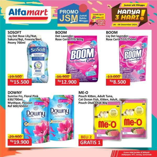 Promo JSM Alfamart Weekend 6-8 Desember 2024