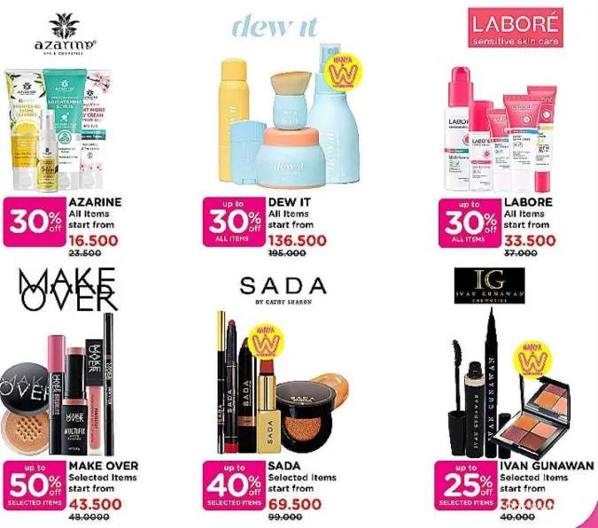 Promo Watsons Sale Beauty Deals Diskon s/d 70% Periode 24-27 Maret 2022