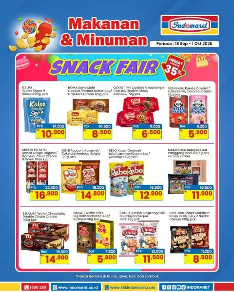 Promo Indomaret Super Hemat Periode 18 September-1 Oktober 2025