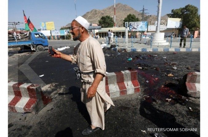 Serangan bom bunuh diri guncang kota Kabul, tewaskan sedikitnya 5 orang