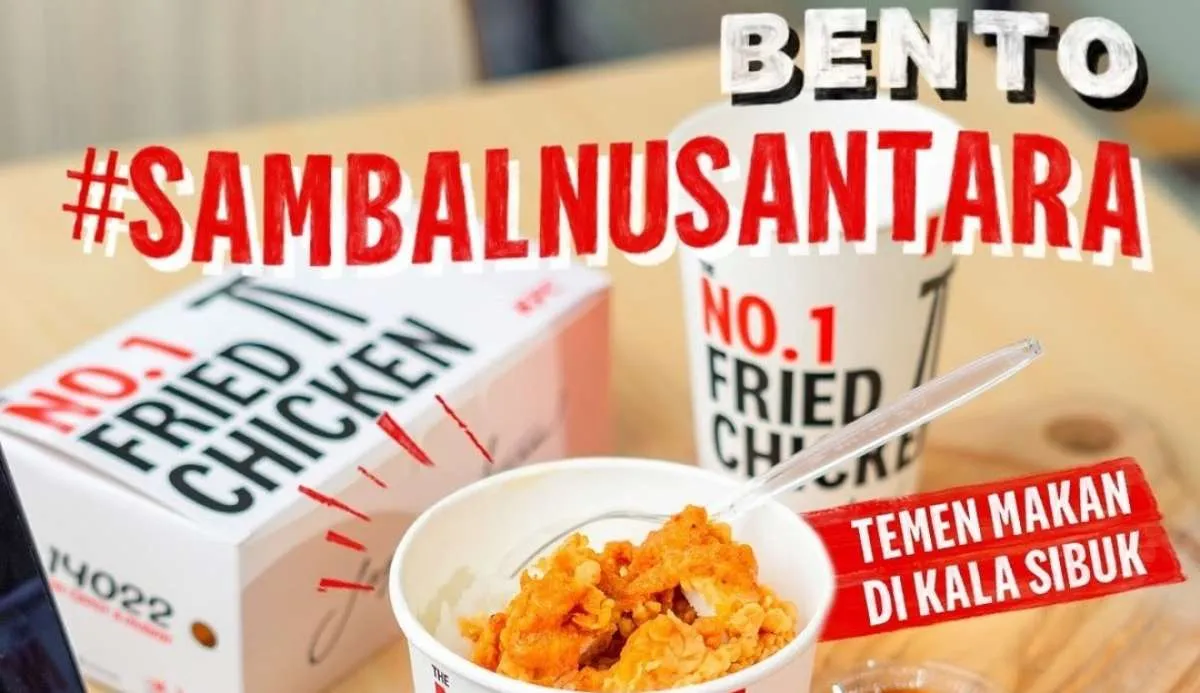 Promo KFC terbaru di November 2021, nikmati bento sambal nusantara hanya Rp 19.000-an