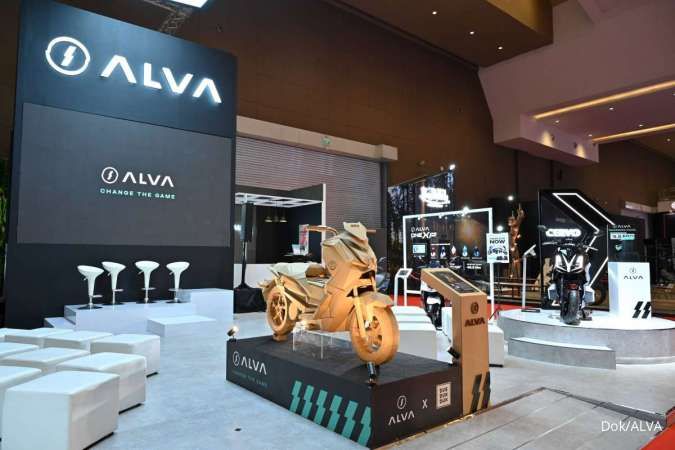 Kerjasama ALVA dan Dus Duk Duk Hiasi Booth IIMS 2024