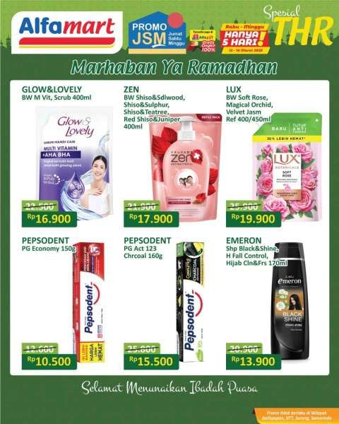 Promo JSM Alfamart Spesial THR 12-16 Maret 2025