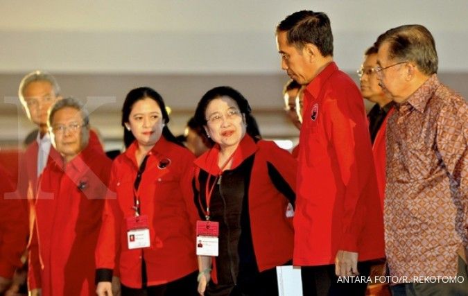 Sambil menangis, Megawati buka Kongres PDI-P IV