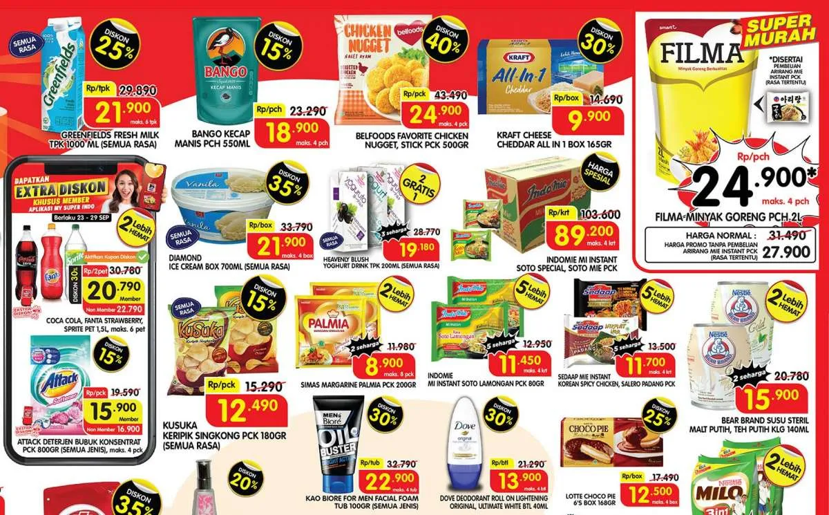 Promo JSM Superindo paling baru, 24-26 September 2021!
