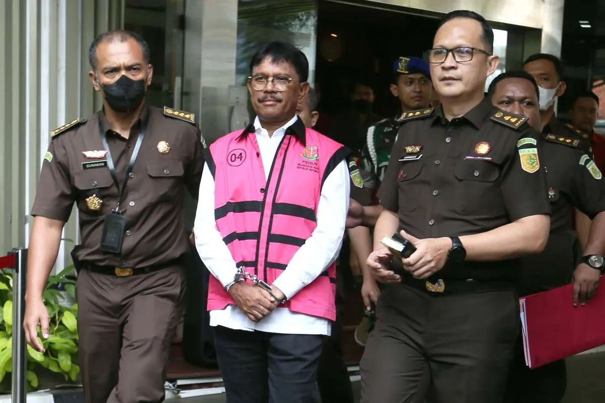 Pekan Depan, Johnny G Plate Jalani Sidang Perdana Bersama Dirut Bakti Kominfo