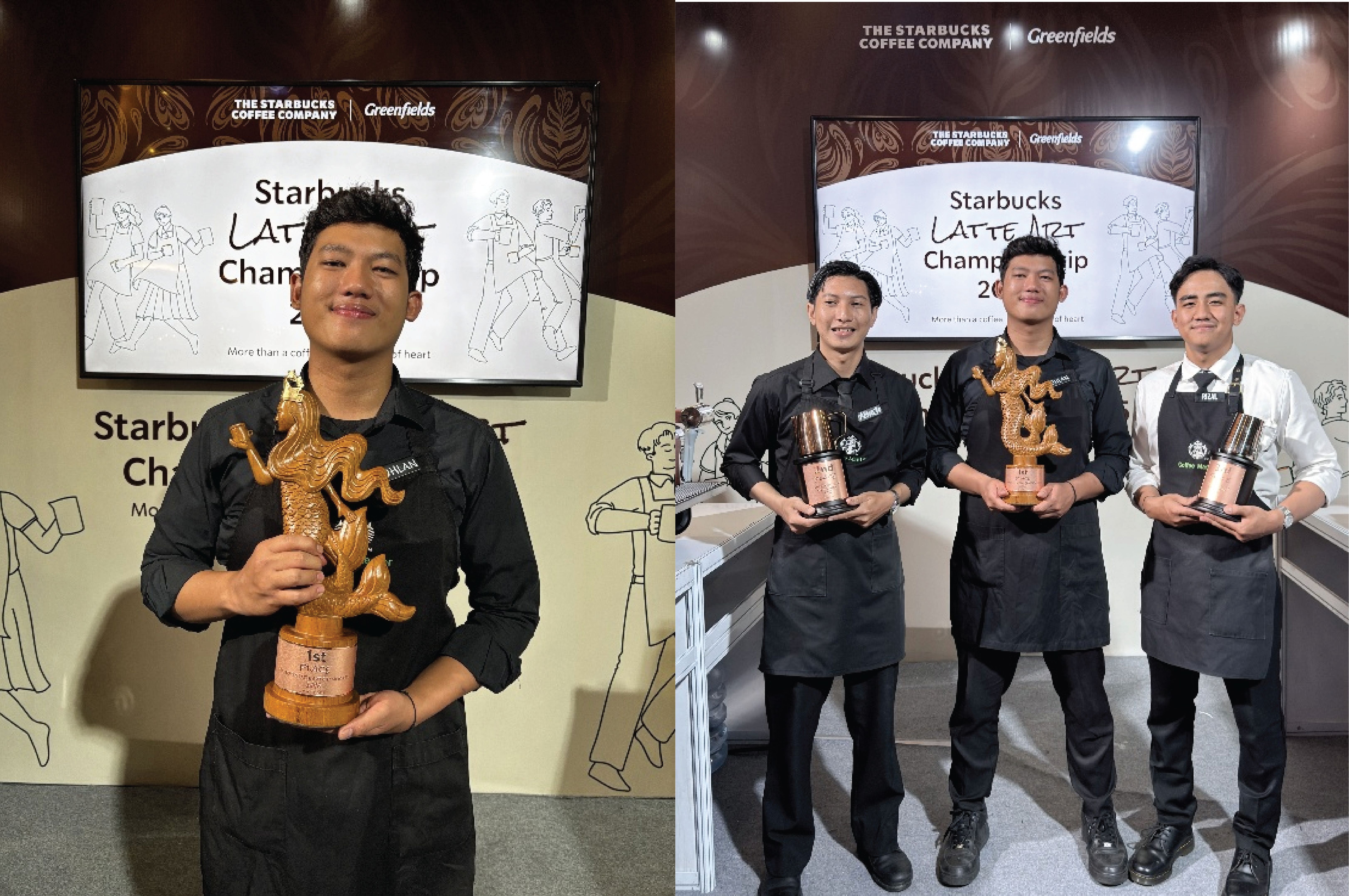 Kontan. Fadhlan Gumilang akhirnya resmi dinobatkan sebagai Juara 1 Starbucks Latte Art Championship 2025, bersama Adhe Prastyo sebagai Juara 2 dan Muhammad Fakhrizal sebagai Juara 3.