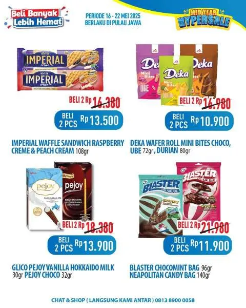 Promo Hypermart Beli Banyak Lebih Hemat Periode 16-22 Mei 2025