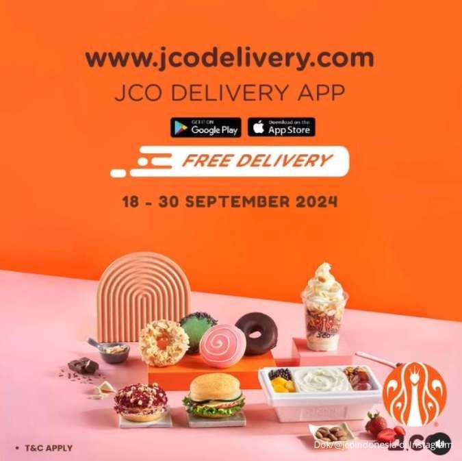 Promo J.CO Delivery 18-30 September 2024