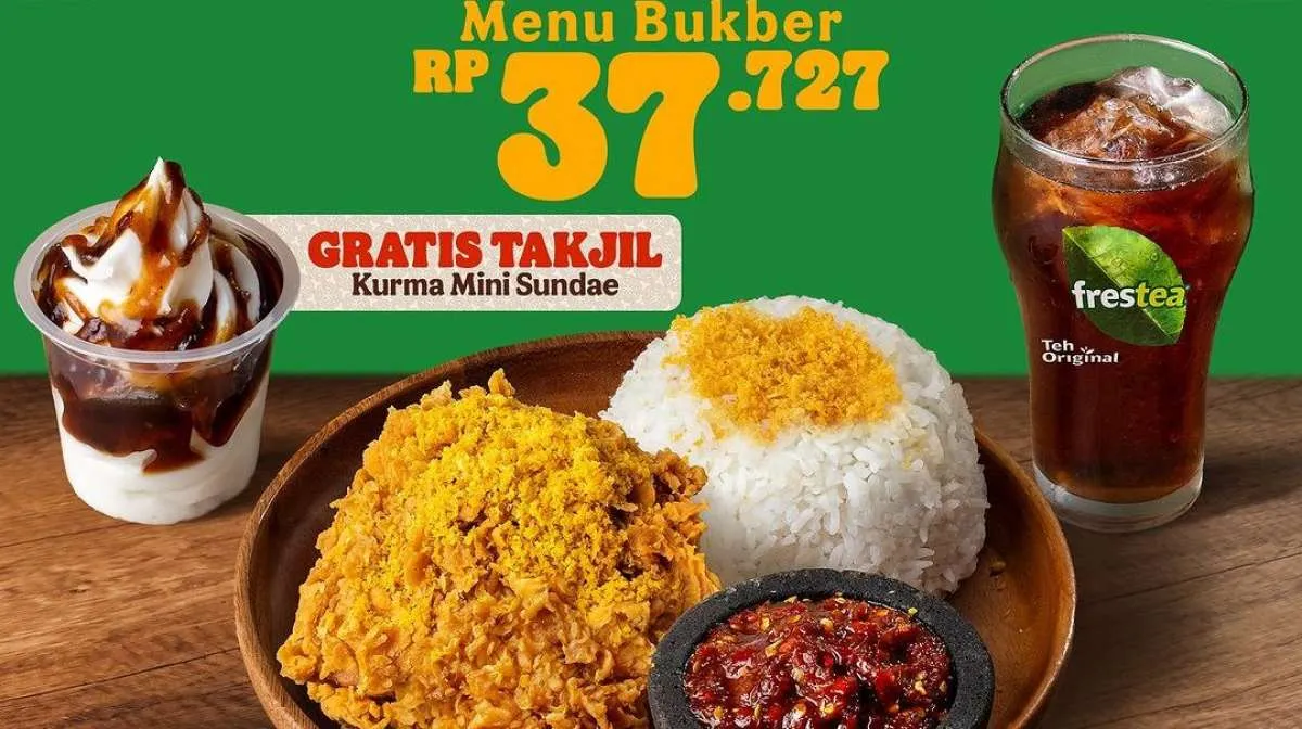 Promo Burger King Terbaru Maret Sambut Ramadhan, Menu Bukber Hemat dan Gratis Takjil