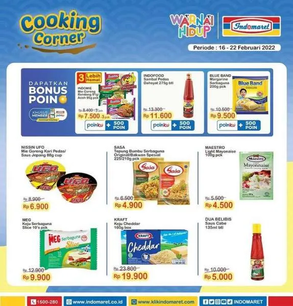 Promo Indomaret Super Hemat Mingguan Terbaru 16-22 Februari 2022