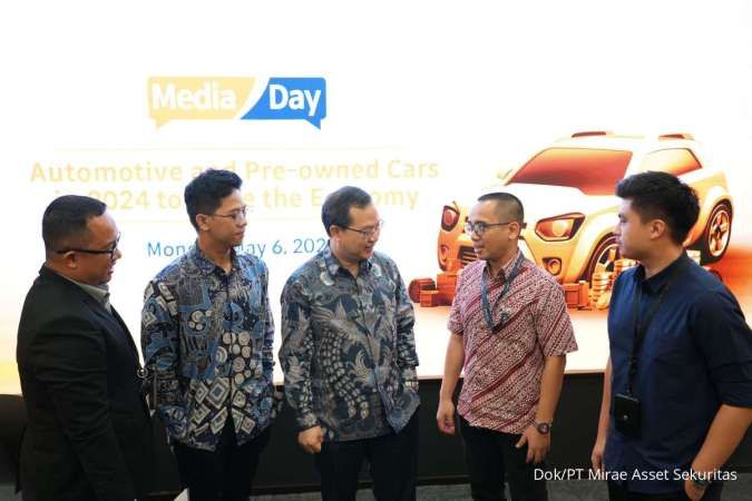 Mirae Asset: Otomotif&Mobil Bekas Masih Bisa Tumbuh, Didukung BI Rate Turun&Ekosistem