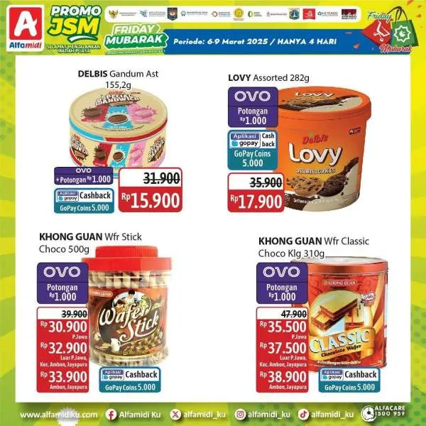 Promo JSM Alfamidi Hanya 4 Hari Periode 6-9 Maret 2025