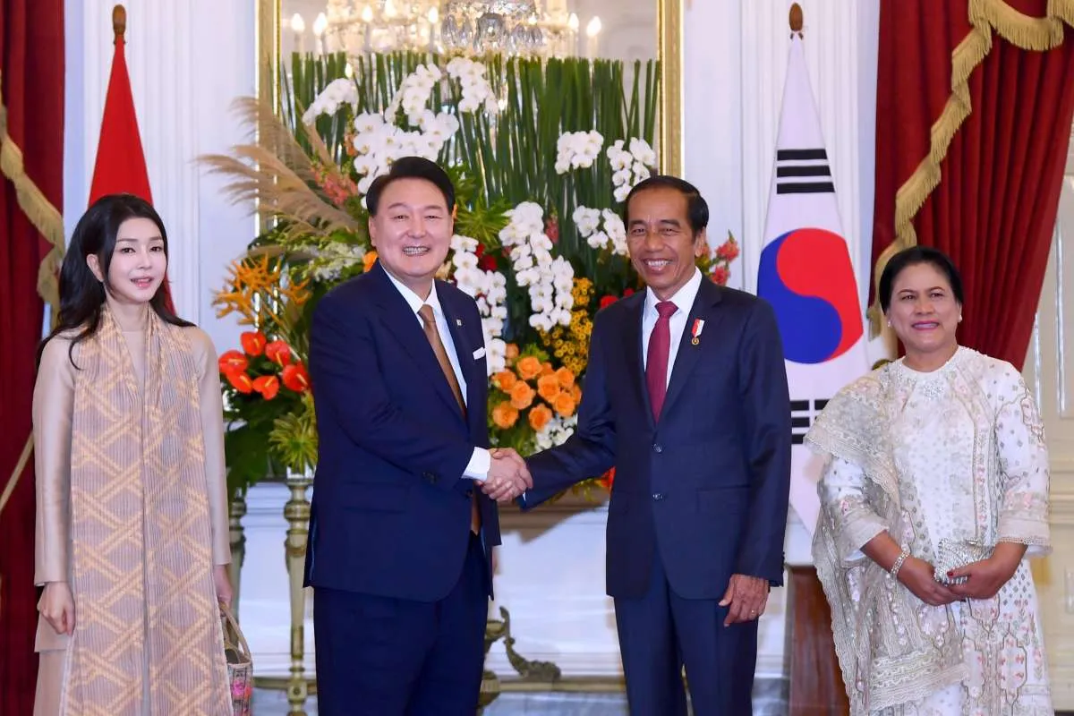 Terima Presiden Korsel, Jokowi Bahas Kerja Sama Ekosistem Kendaraan Listrik