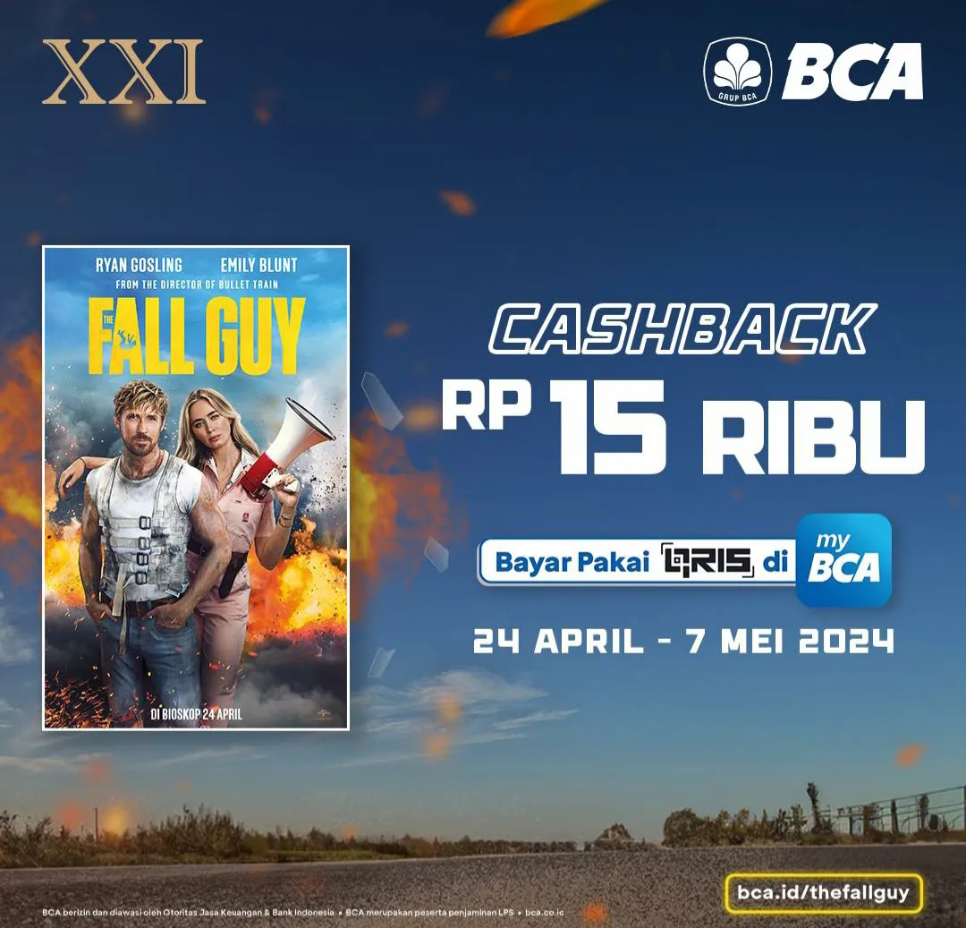 Promo BCA di Cinema XXI film The Fall Guy
