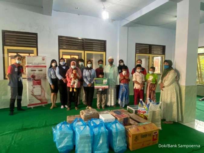 Berbagi di Bulan Ramadhan, Bank Sampoerna Cabang Malang Santuni 50 Anak Yatim