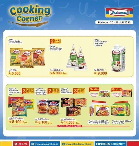 Promo Indomaret Super Hemat Mingguan Terbaru 20-26 Juli 2022