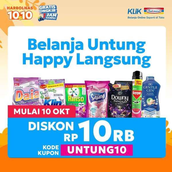 Promo 10.10 di Indomaret 10 Oktober 2024