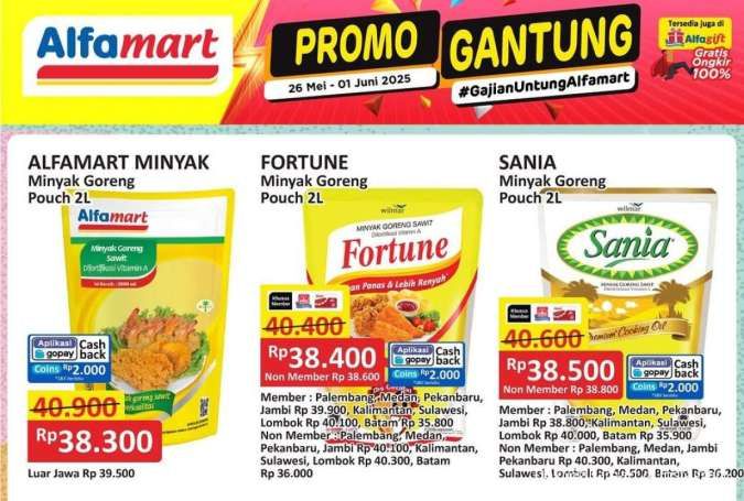 Promo Minyak Goreng Weekend 30 Mei-1 Juni 2025, Potongan Harga di Akhir Pekan